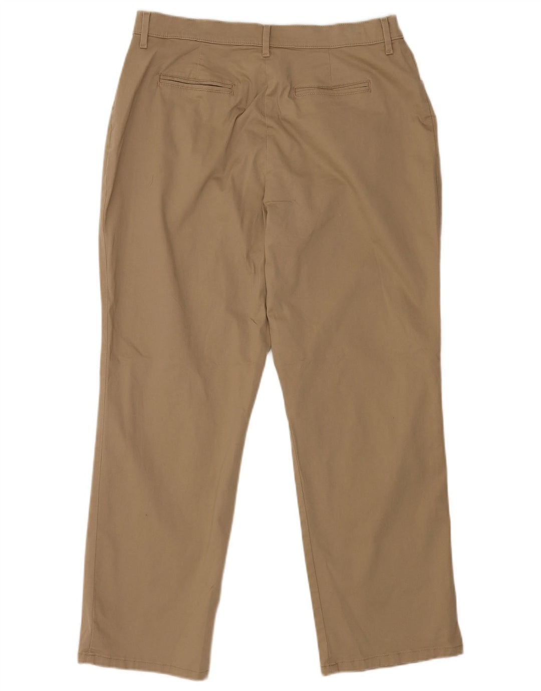 LEE Damen Gerade Freizeithose US 14 XL W34 L28 Braune Baumwolle