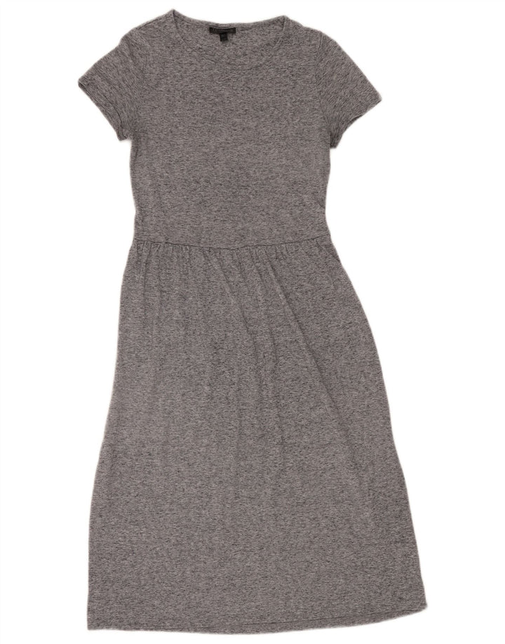 Topshop Damen-A-Linien-Kleid, Größe S, Gr. 8, Grau meliert
