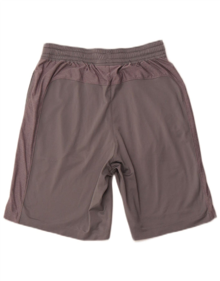 UNDER ARMOUR Herren Heat Gear Sportshorts, Größe S, Grau, Farbblock