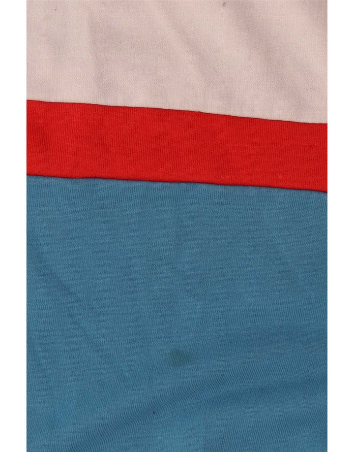 Fila Herren Grafik-Sweatshirt-Pullover XL, mehrfarbig, Colourblock-Baumwolle