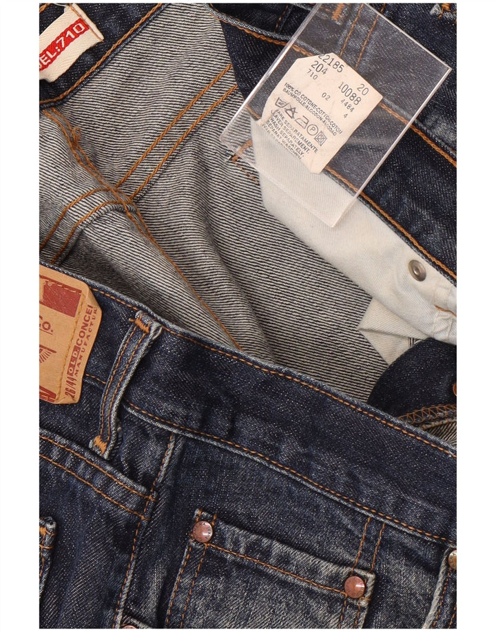 Carrera Herren 710 Straight Jeans W40 L32 Marineblau Baumwolle