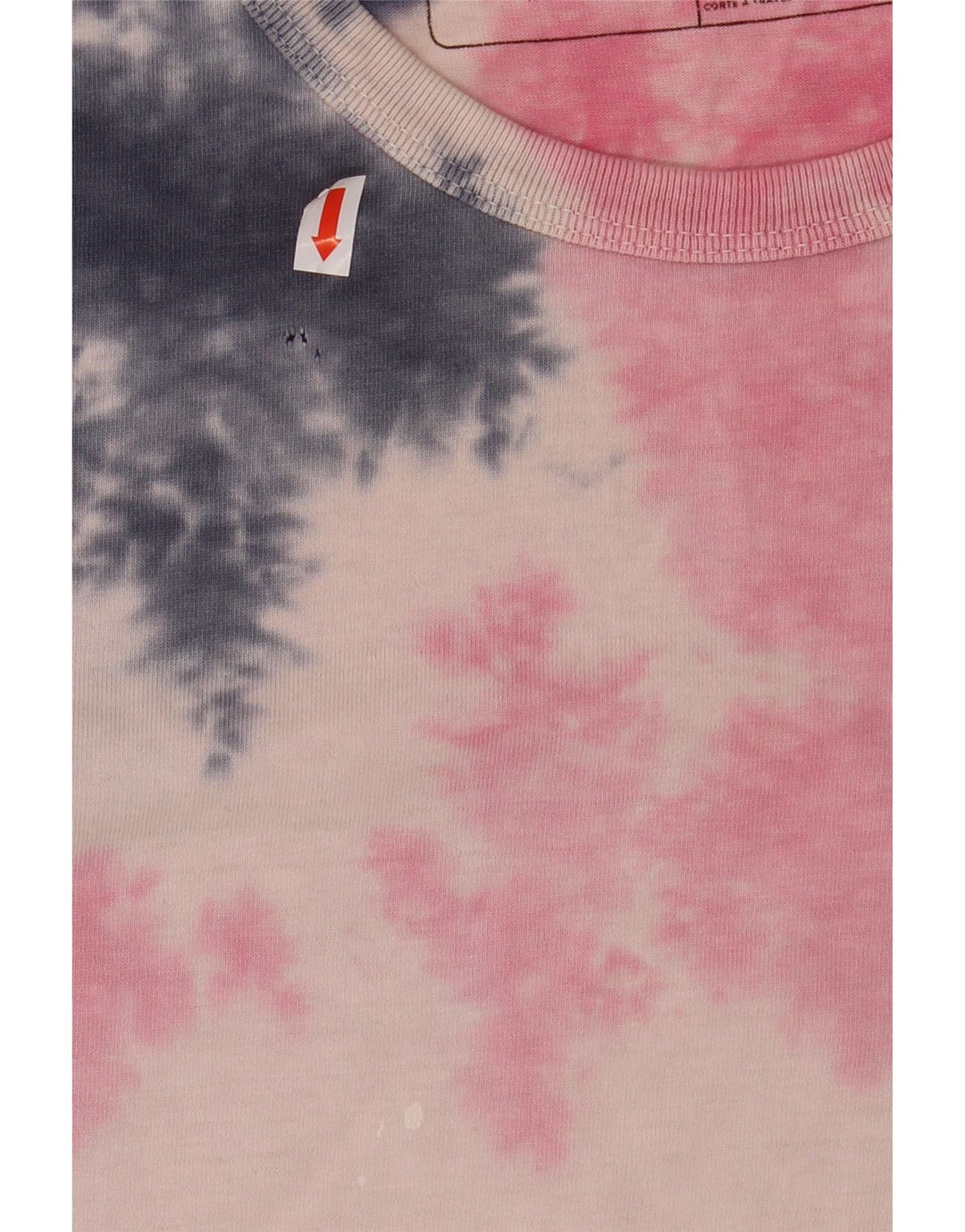 VANS Herren T-Shirt Top XL Pink Tie Dye Baumwolle