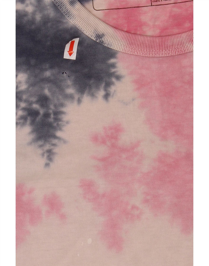VANS Herren T-Shirt Top XL Pink Tie Dye Baumwolle