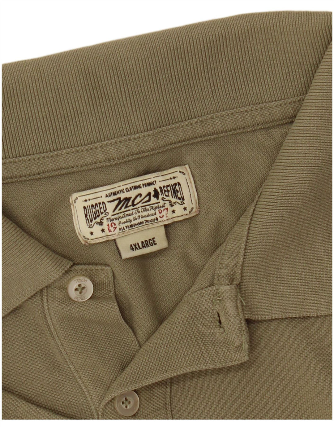 Marlboro Classics Herren Poloshirt 4XL Khaki