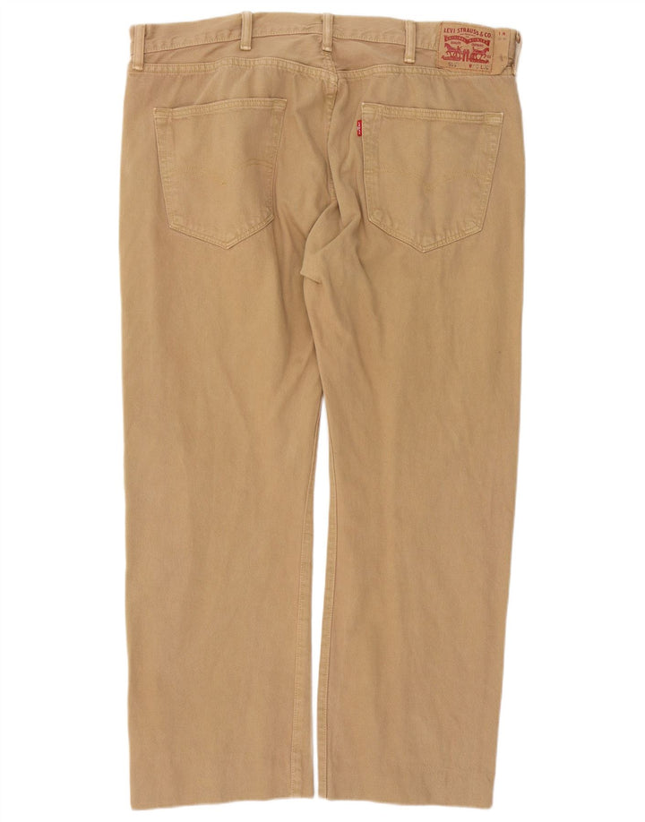 Levi's Herren 501 Straight Jeans W40 L29 Braune Baumwolle