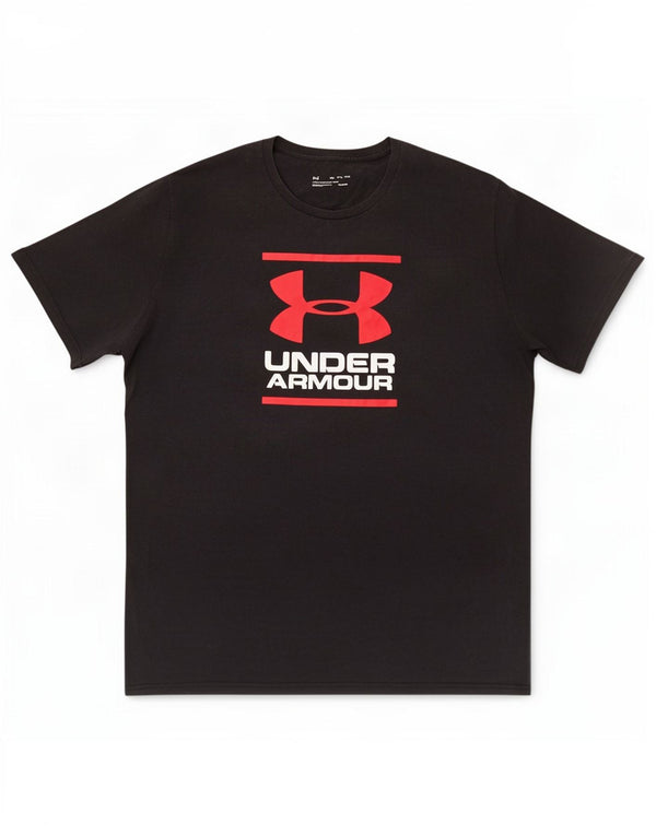 Under Armour Herren Heat Gear Loose Fit Graphic T-Shirt Top 2XL Schwarz