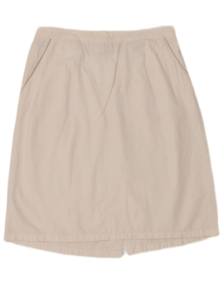 TRUSSARDI Damen A-Linien-Rock IT 44 Medium W30 Weiß
