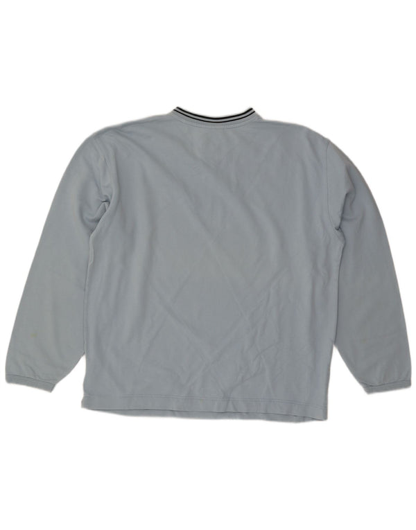 PUMA Herren Sweatshirt Pullover Large Blau Baumwolle