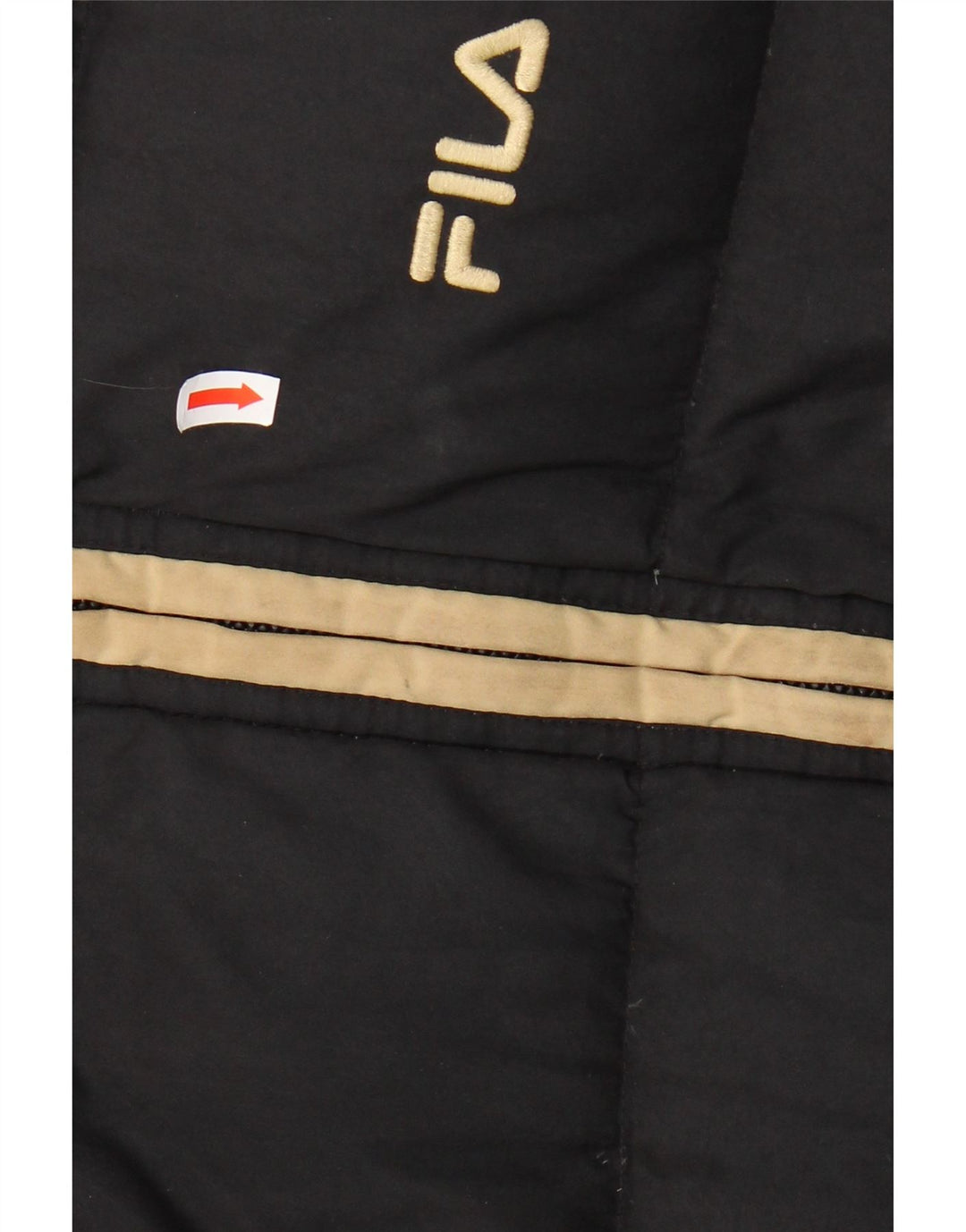 FILA Herren Wattierte Jacke IT 50 Large Schwarz