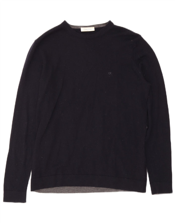 Calvin Klein Herren Kleine Marineblaue Wolle