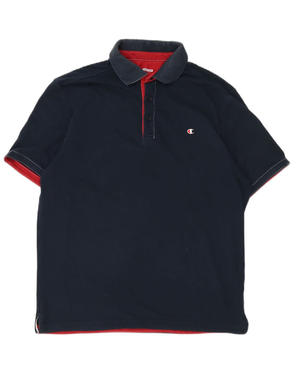 Champion Herren Easy Fit Poloshirt XL Marineblau
