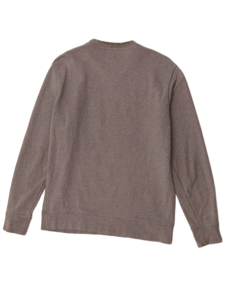 Levi's Herren-Sweatshirt-Pullover aus mittelgrauer Baumwolle