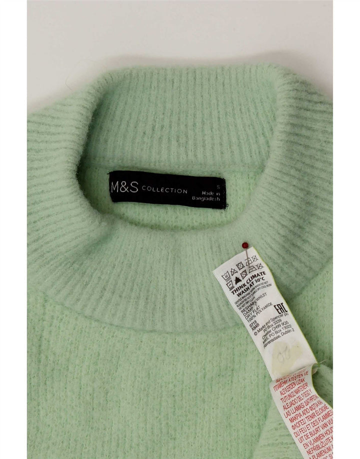 Marks & Spencer Rollkragenpullover für Damen, Gr. 10, Grün
