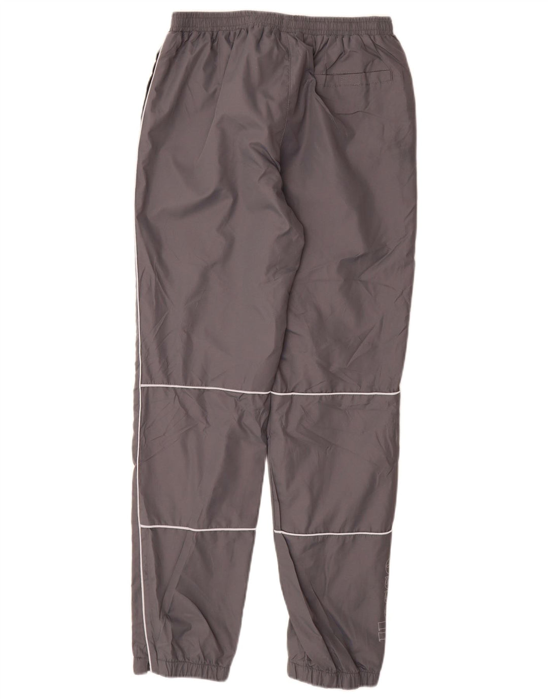 Ellesse Jungen-Trainingsanzughose mit grafischem Muster, 13–14 Jahre, graues Polyester