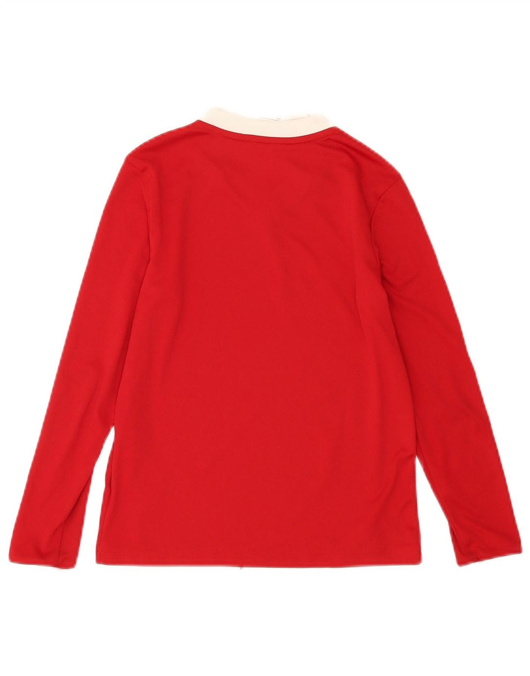 Adidas Jungen Climalite Top Langarm 9–10 Jahre mittelrotes Polyester