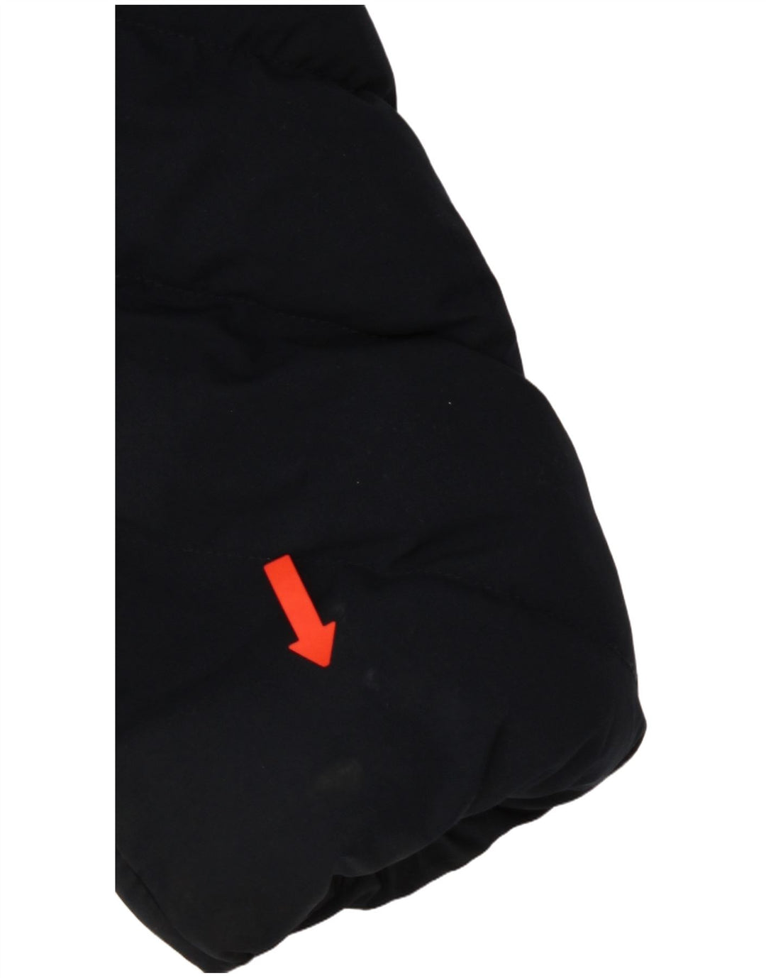 Superdry Wattierter Mantel mit Kapuze für Damen, UK 10, Größe S, Marineblau, Polyester