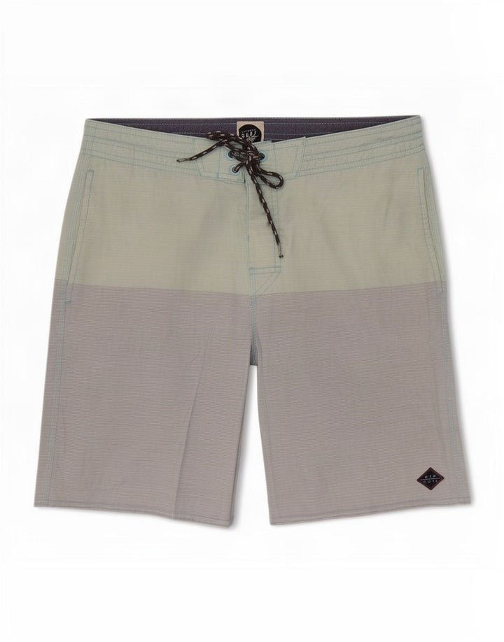 Rip Curl Herren-Badeshorts, Mittelblau, Farbblock