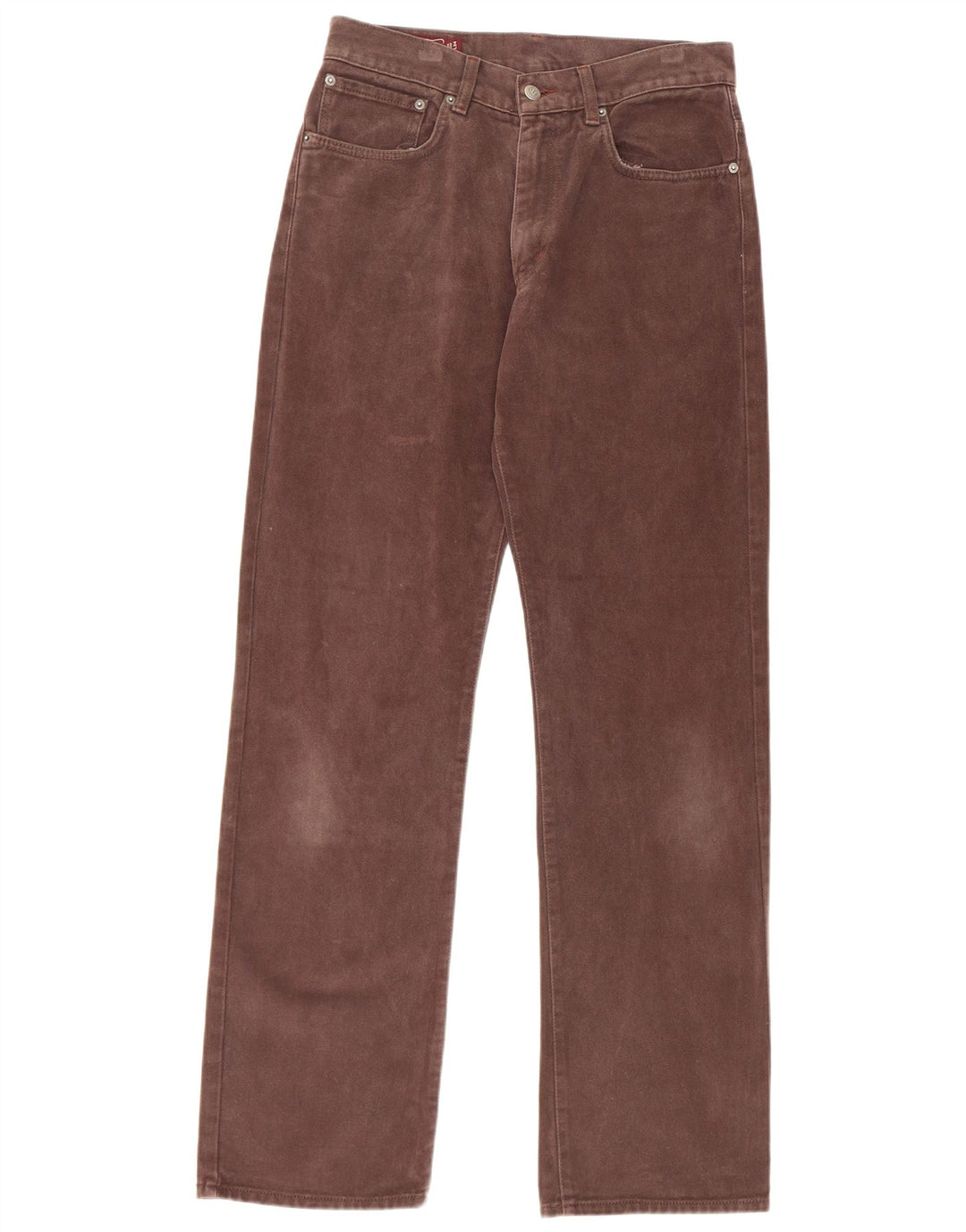 Marlboro Classics Herren Straight Jeans W32 L34 Braune Baumwolle