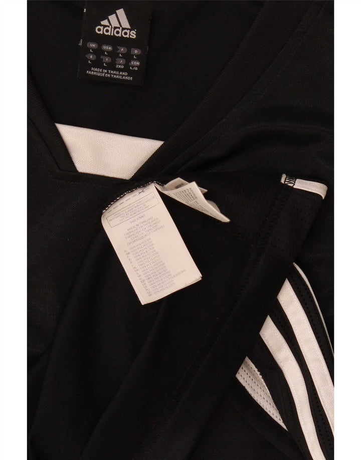 Adidas Herren Climacool Weste Top Large Schwarz Colourblock Polyester