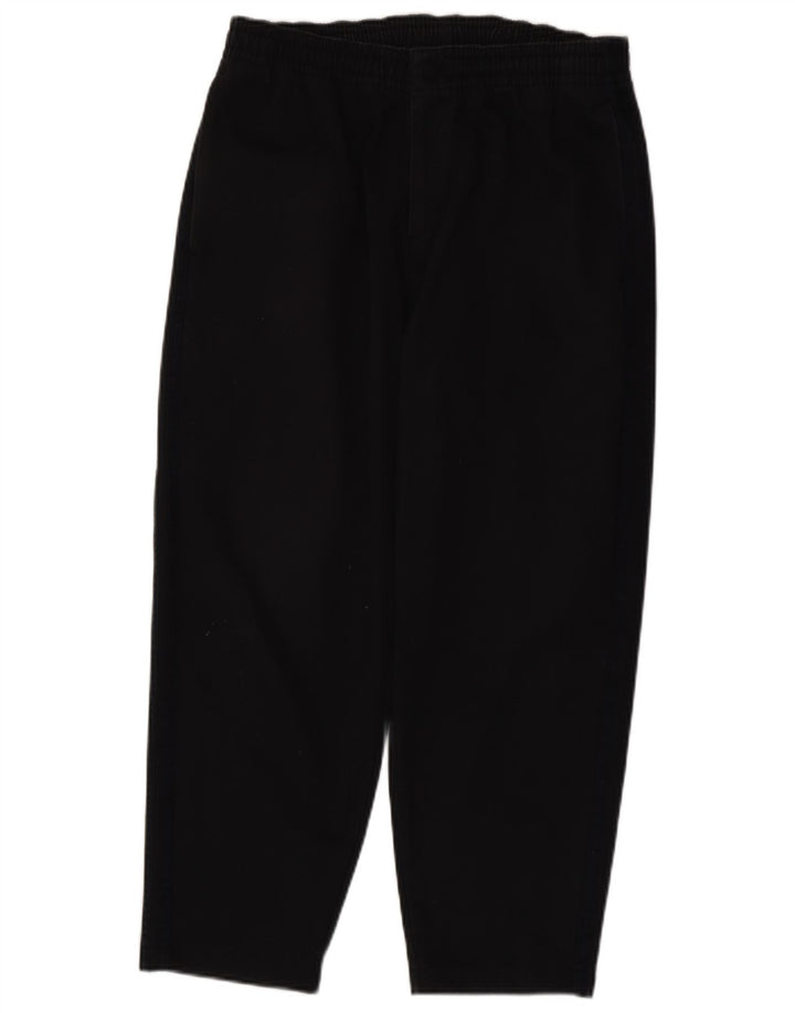 Adidas Herren Tapered Freizeithose Medium W32 L26 Schwarz Polyester