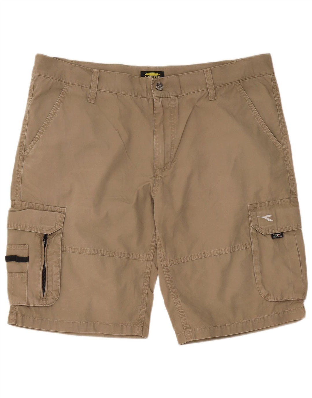 Diadora Herren Cargoshorts XL W38 Beige Baumwolle