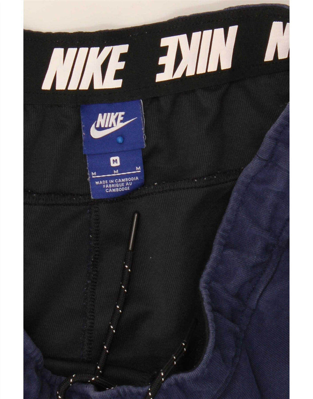 Nike Herren-Trainingshose, Jogginghose, Baumwolle, mittelblau, Marineblau