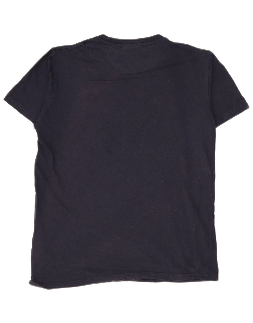 Pierre Cardin Herren-T-Shirt-Oberteil, mittelmarineblaue Baumwolle