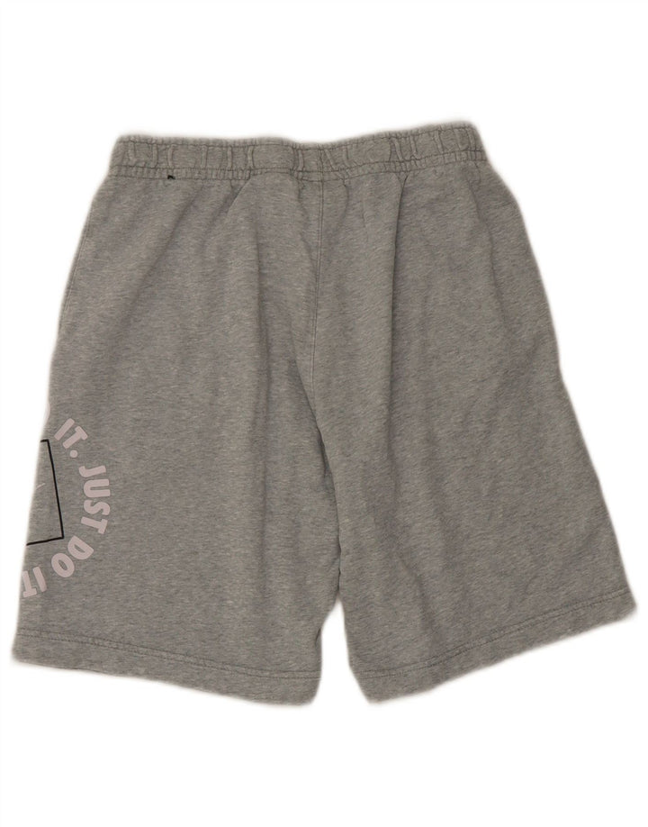 Nike Herren Graphic Sport Shorts XS Graue Baumwolle