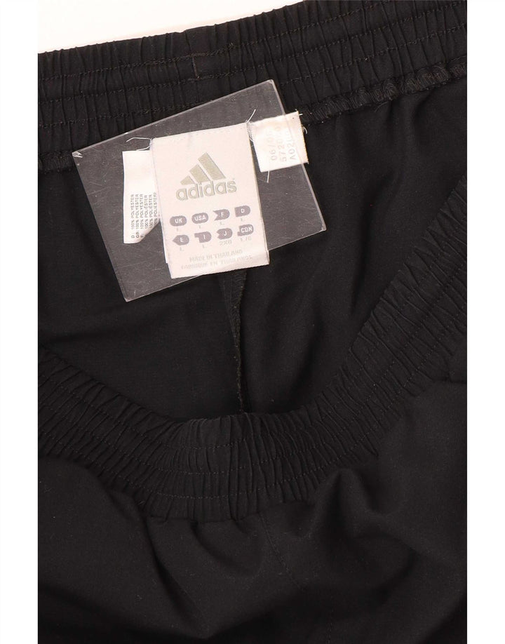 Adidas Herren-Trainingshose, groß, aus schwarzem Polyester