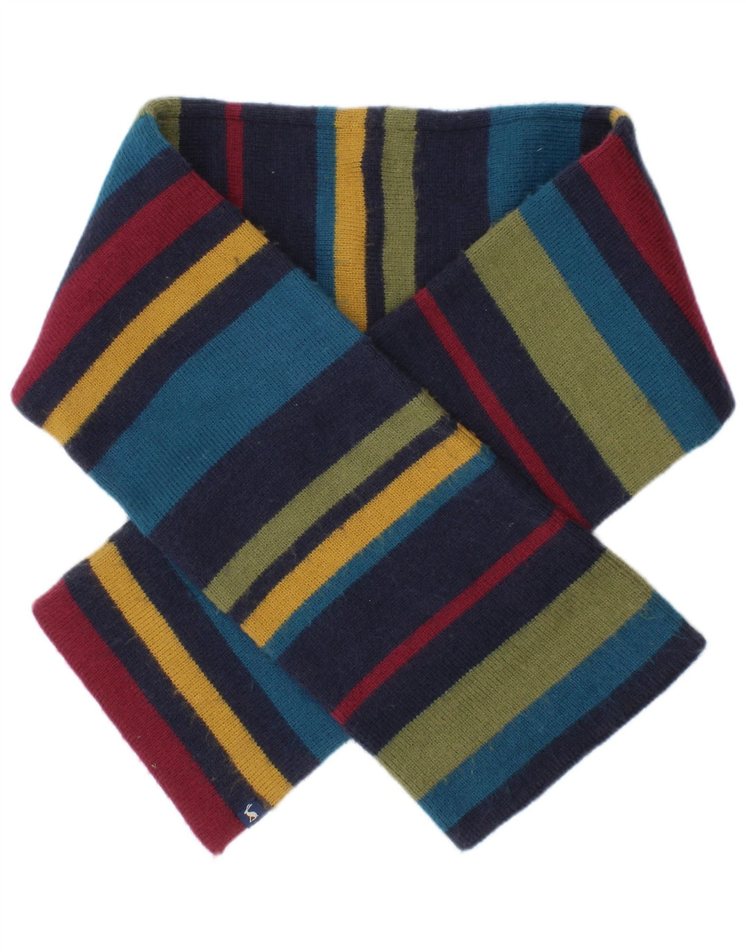 Joules Schal für Jungen, Einheitsgröße, mehrfarbig, gestreift, Acryl