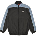 PUMA Girls Graphic Tracksuit Top Jacket 11-12 Years Grey Colourblock | Vintage Puma | Thrift | Second-Hand Puma | Used Clothing | Messina Hembry 