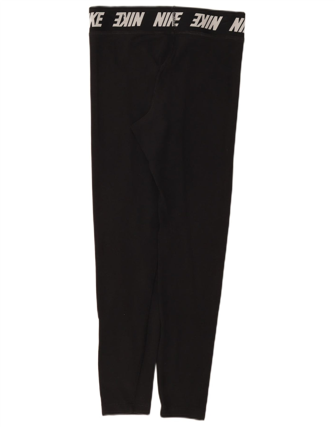 Nike Womens Graphic Leggings UK 12 Mittelschwarze Baumwolle