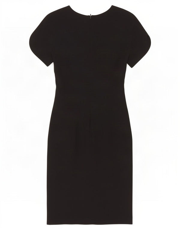 Roberto Cavalli Damen Etuikleid IT 46 Large Schwarz Viskose