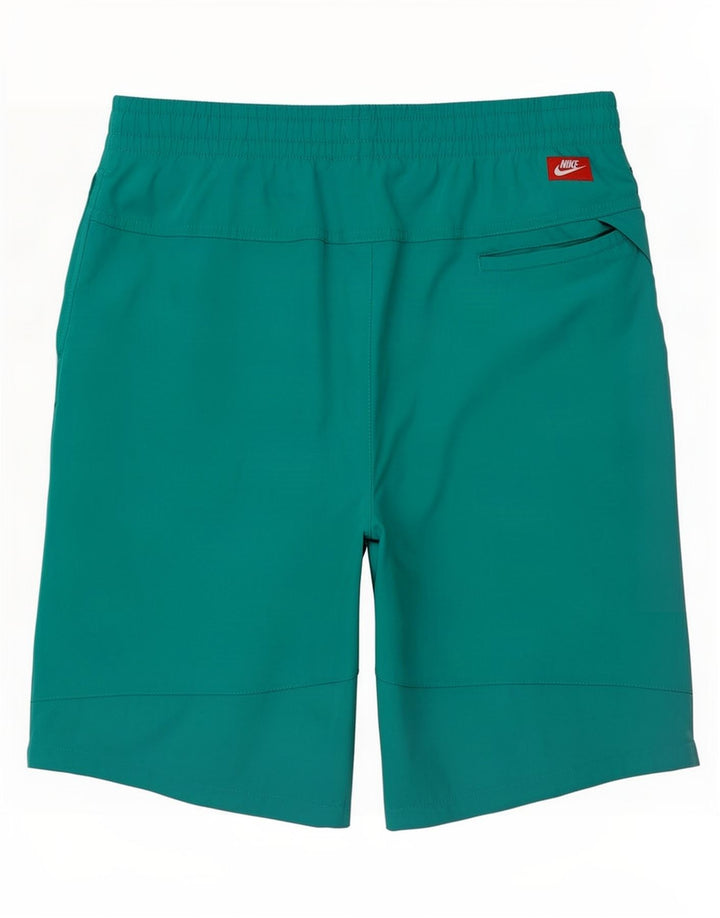 Nike Herren-Sportshorts, groß, türkisfarbenes Polyester
