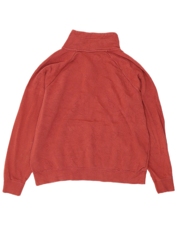 Nike Damen-Sweatshirt in Übergröße mit Reißverschluss, Gr. 10, Größe S, Burgunderrot