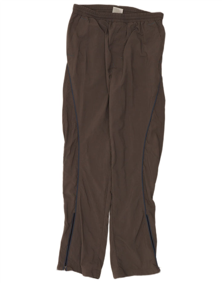 Diadora Herren-Trainingshose, Größe L, Grau, Polyamid