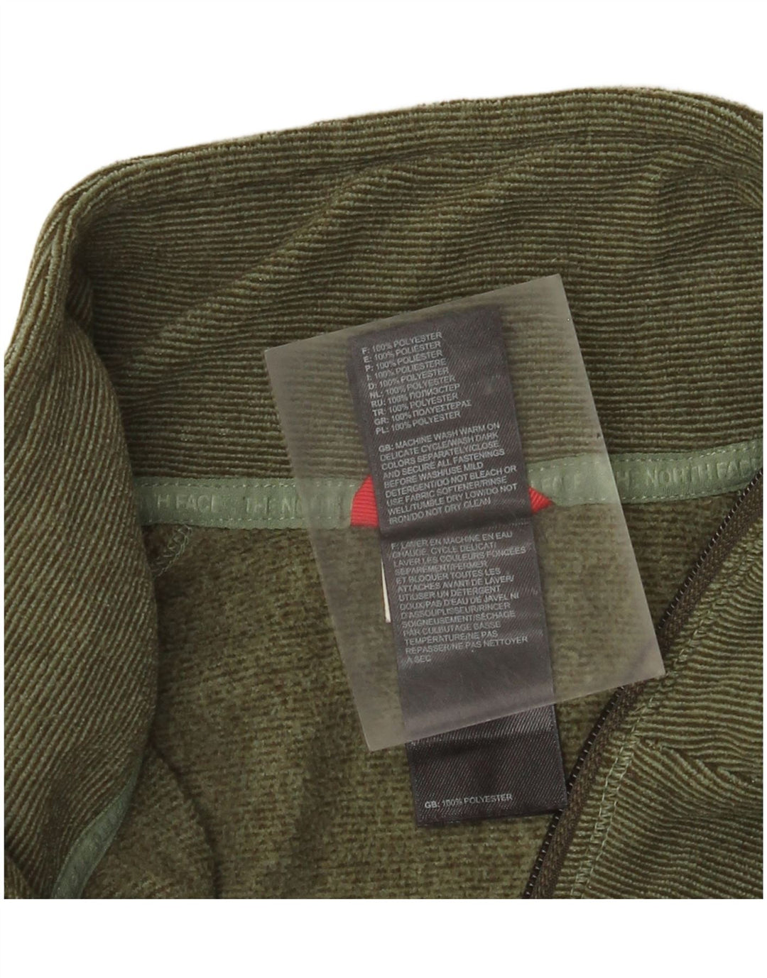 The North Face Damen Fleecejacke UK 18 XL Khaki Polyester