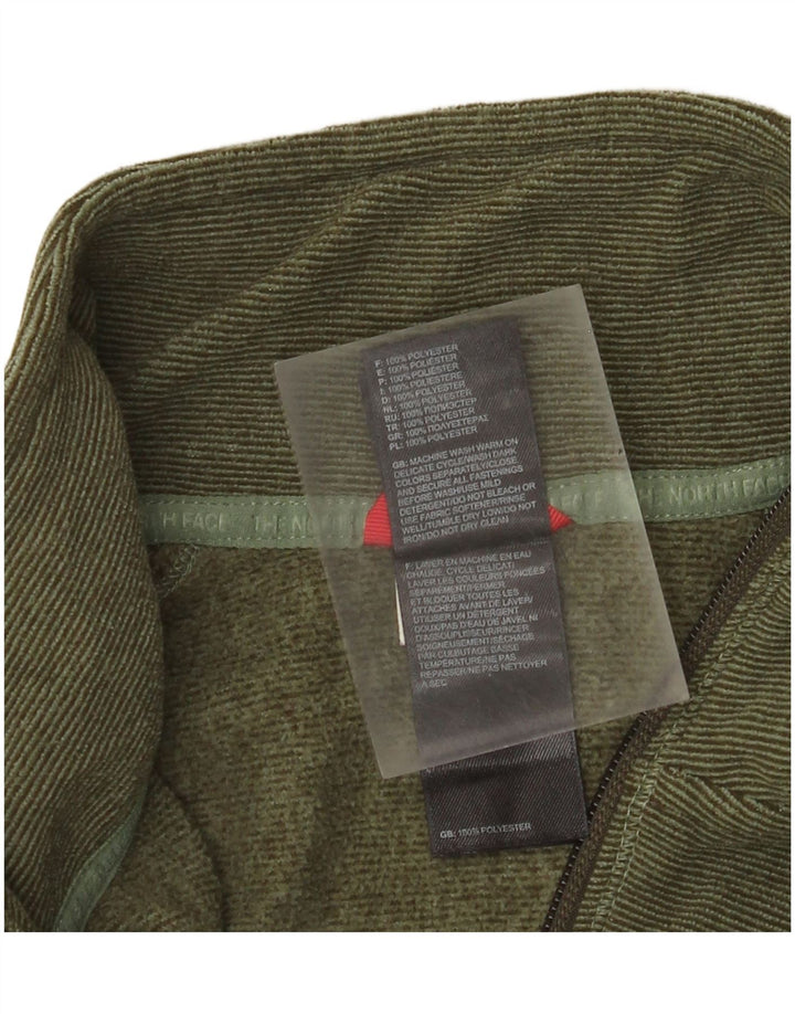 The North Face Damen Fleecejacke UK 18 XL Khaki Polyester