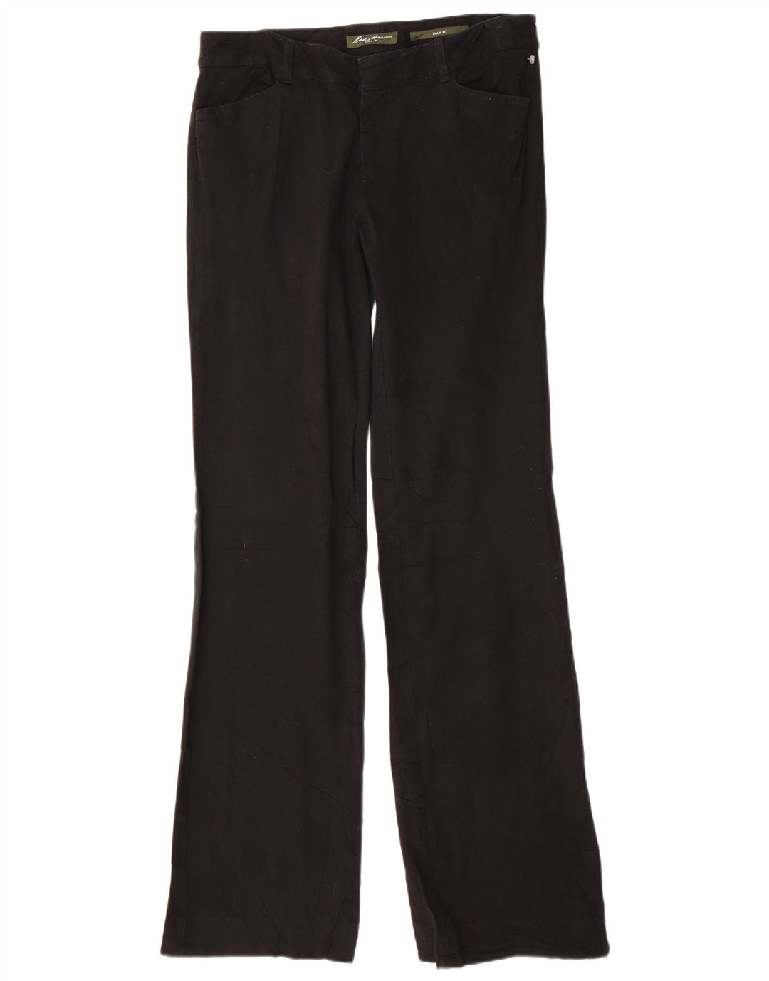 EDDIE BAUER Damen Shaw Fit Freizeithose US 8 Medium W32 L35 Schwarz