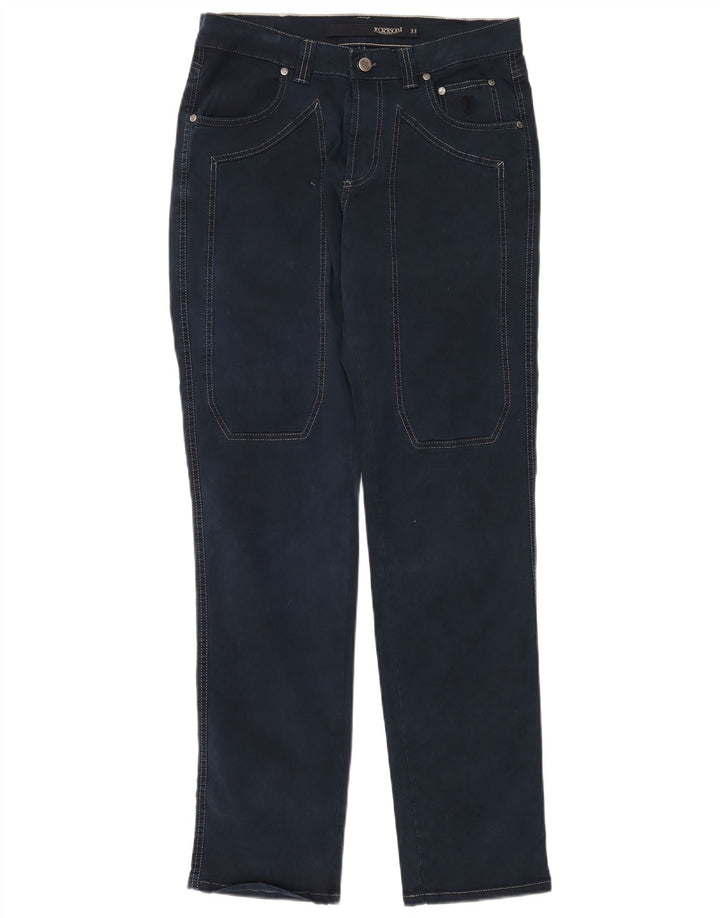 JECKERSON Herren Straight Jeans W33 L34 Blaue Baumwolle