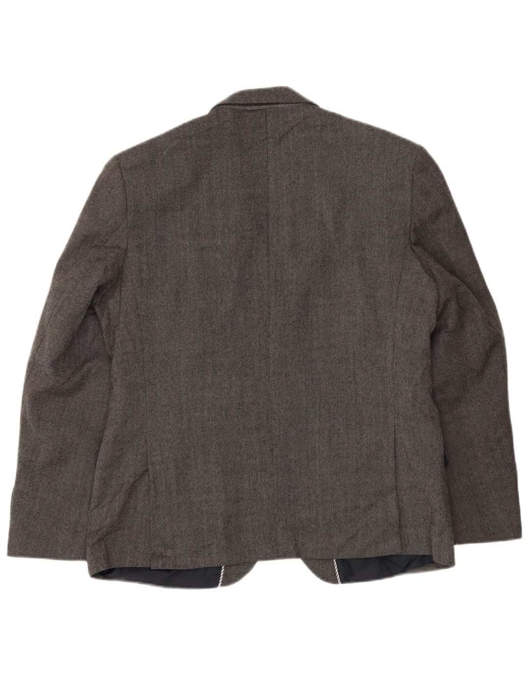 Marks & Spencer Herren-Blazer mit 2 Knöpfen, UK 38, mittelgraue Wolle