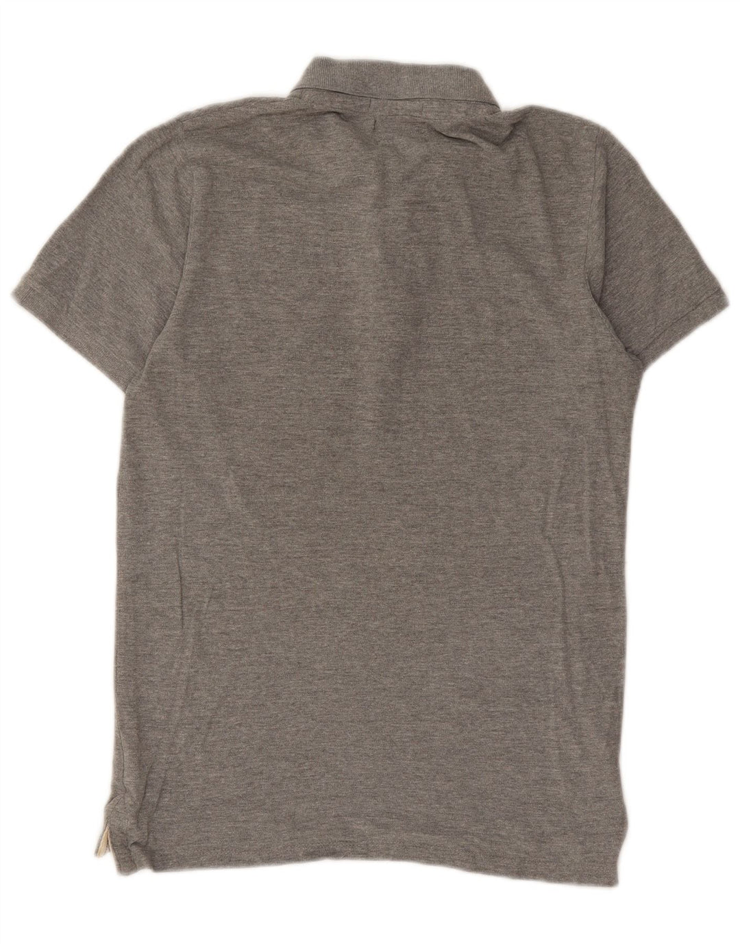 Jack & Jones Herren-Poloshirt mit Grafik, Größe S, Grau meliert