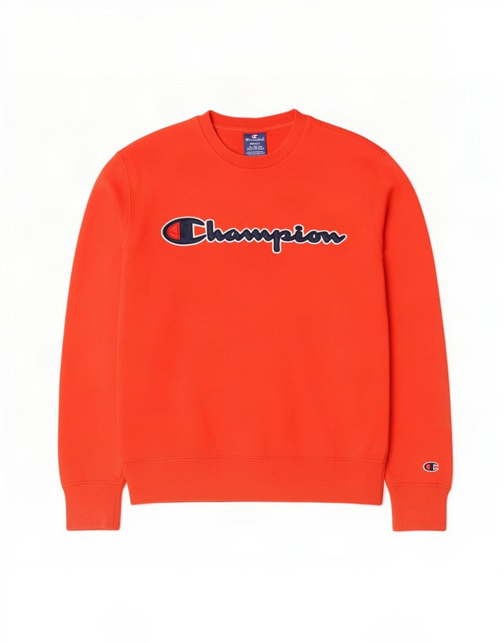 Champion Herren-Sweatshirt mit Grafik, Größe S, Rot