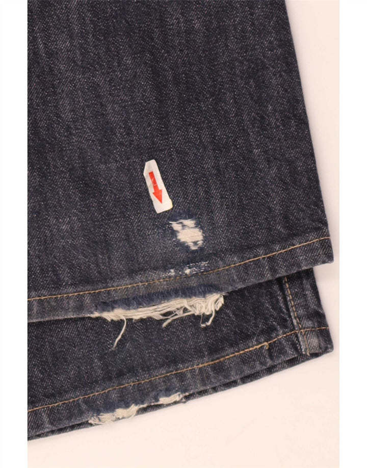 Levi's Herren 507 Bootcut Jeans W32 L34 Marineblau Baumwolle