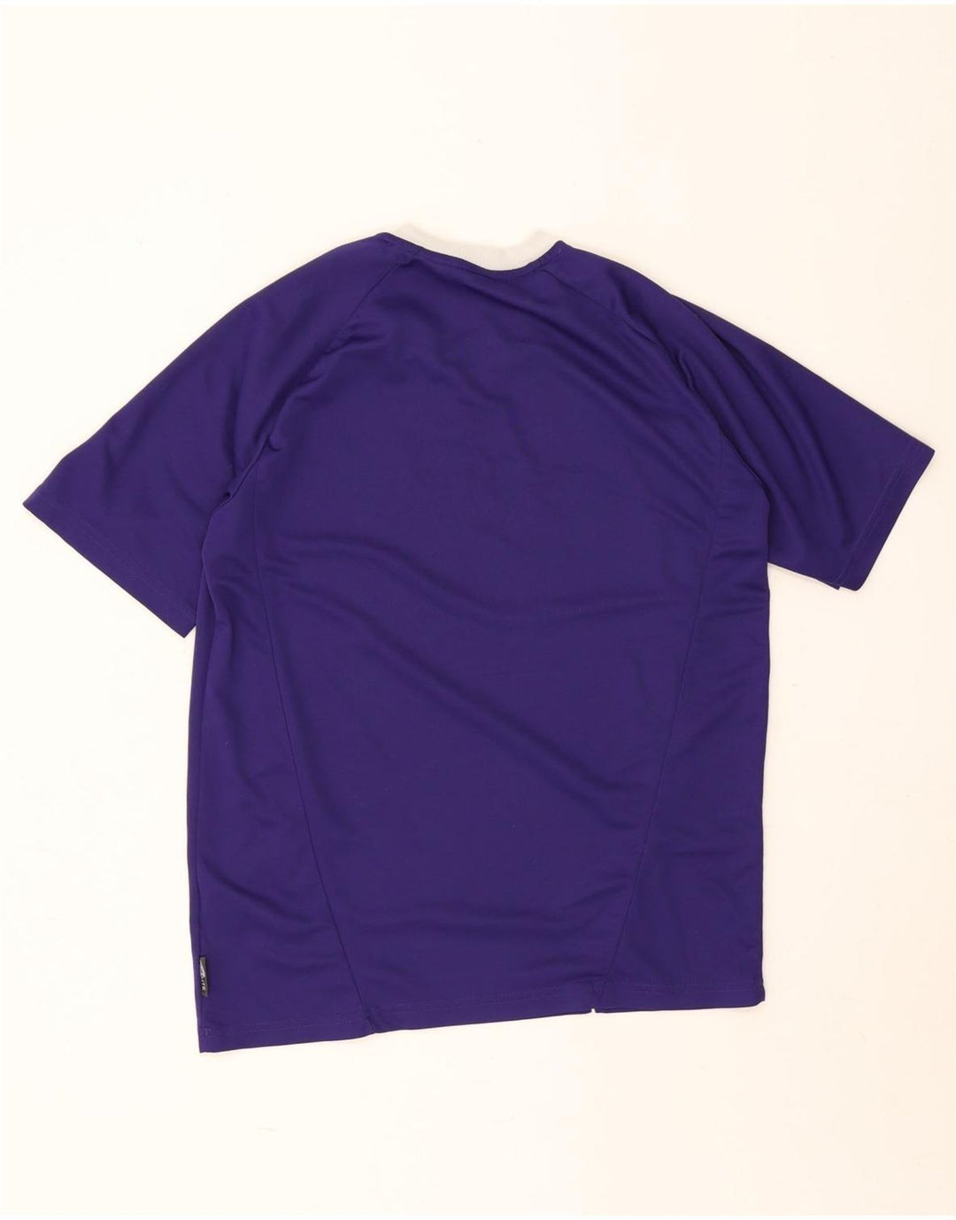 Adidas Herren T-Shirt Top Small Lila Colourblock Polyester