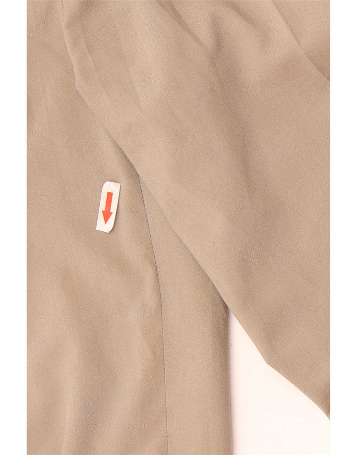 Zara Mens Pegged Suit Hose EU 38 Small W30 L30 Graues Polyester