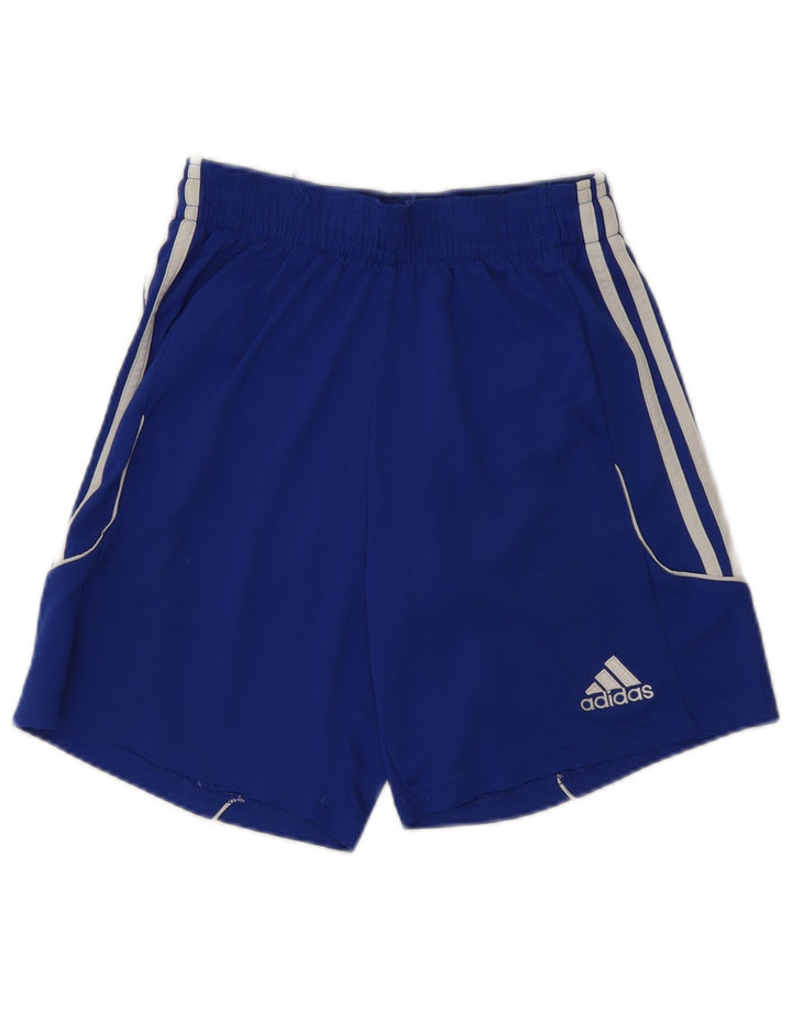 Adidas Herren Climalite Sport Shorts Small Blau Polyester