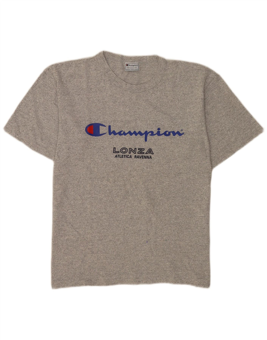 Champion Herren-T-Shirt mit Grafik, groß, grau gefleckt