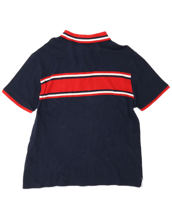 Harmont & Blaine Herren-Poloshirt 4XL, Marineblau, Colourblock-Baumwolle