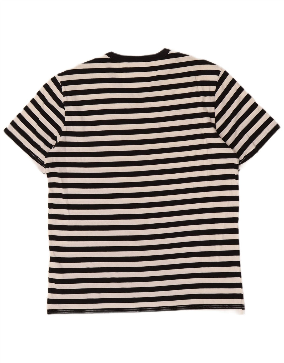 Champion Herren-T-Shirt mit Grafik, mittelschwarz, gestreift, Baumwolle